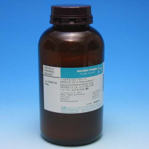 HEPES 〔2-[4-(2-Hydroxyethyl)-1-piperazinyl]ethanesulfonic Acid〕