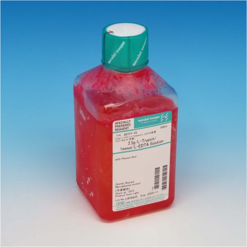 2.5g/l-Trypsin/1mmol/l-EDTA Solution, with Phenol Red