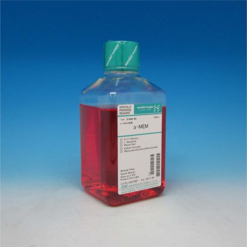 α-MEM,含L-谷氨酰胺,核糖核苷和脱氧核糖核苷, 液体