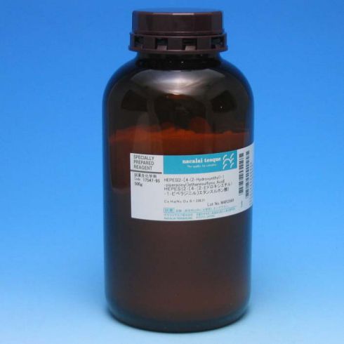 HEPES 〔2-[4-(2-Hydroxyethyl)-1-piperazinyl]ethanesulfonic Acid〕